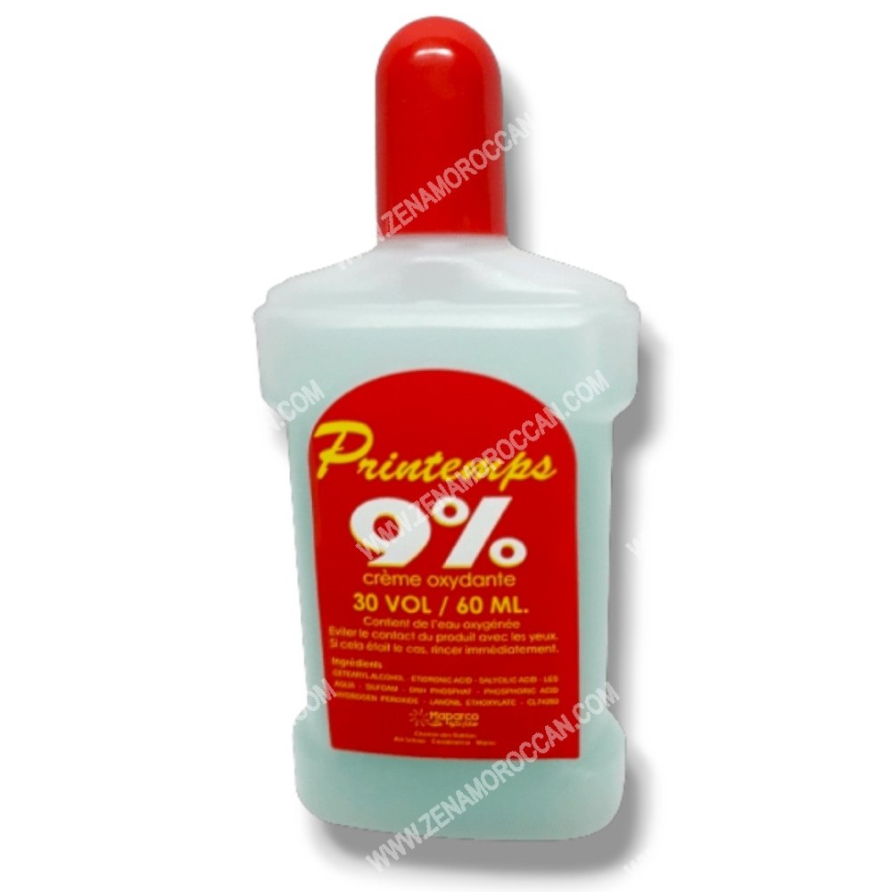 Hydrogen Peroxide 9% for Hair and Facial Bleaching