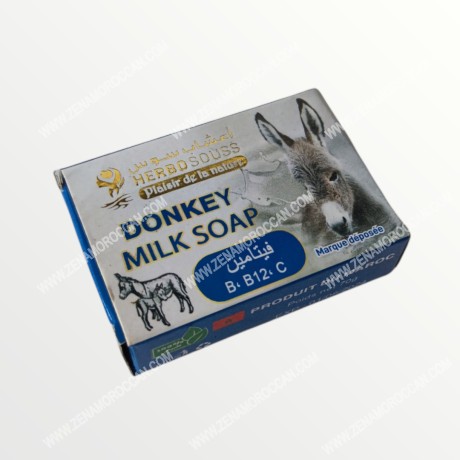 Natural soap with donkey's milk