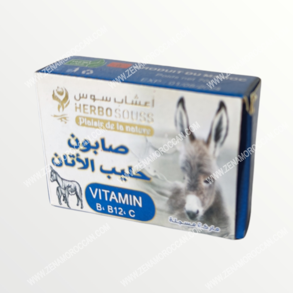 Natural soap with donkey's milk