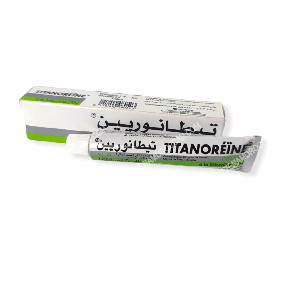 Titanoreine hemorrhoid cream