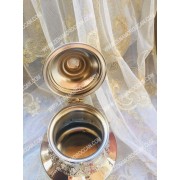 Authentic Moroccan Vintage Handmade Silver Teapot