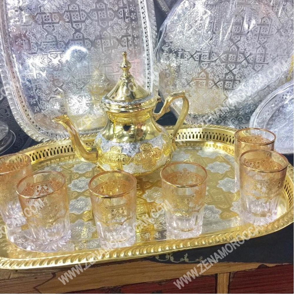 Moroccan Handmade Tea Set