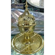 Moroccan Luxurious Authentic Handmade Brass Incense Burner