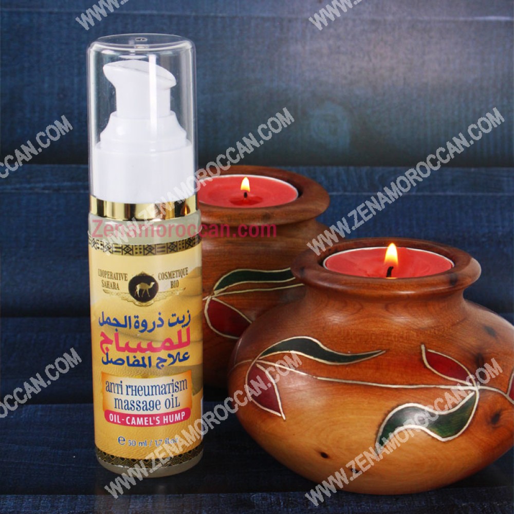 Camel hump oil for massage and joints treatment