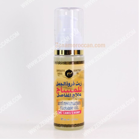 Camel hump oil for massage and joints treatment