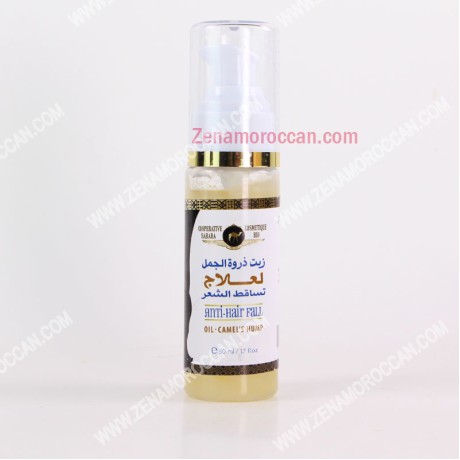 Camel hump oil for the treatment of hair loss
