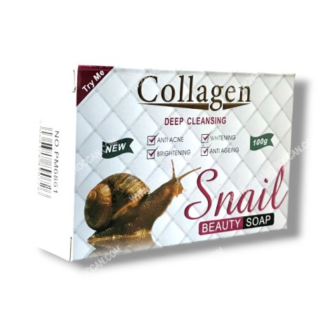 Collagen Soap for Deep Cleansing and Skin Brightening