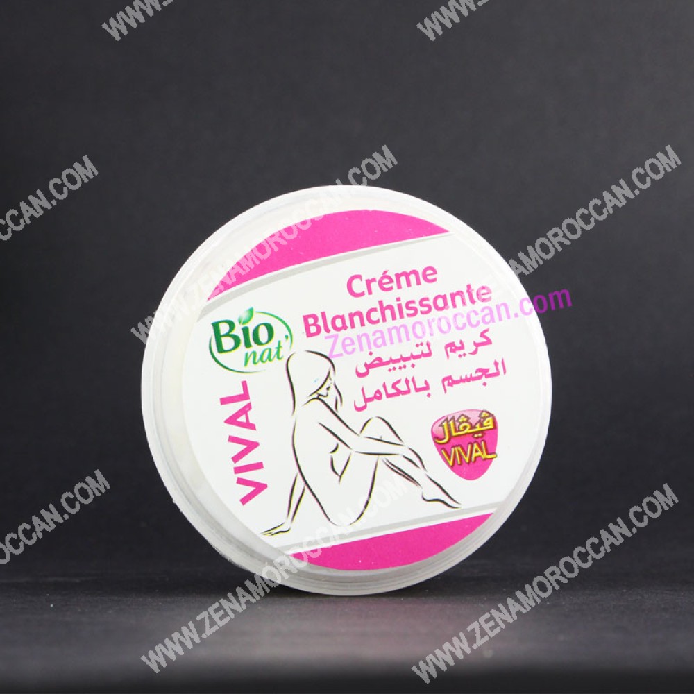 Lightening cream and bleaching sensitive areas