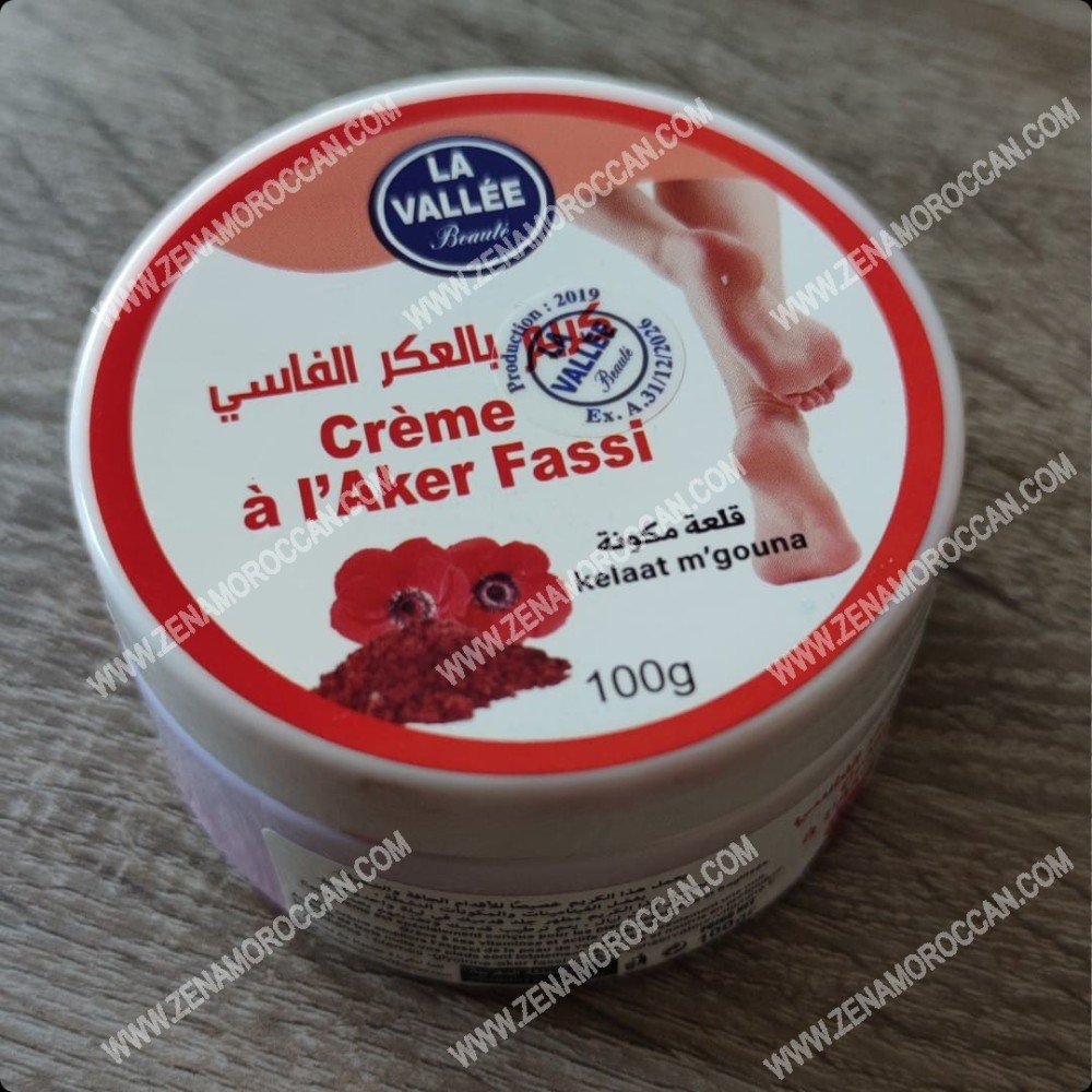 Foot cream with Aker Fassi