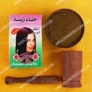 Moroccan henna zena for hair