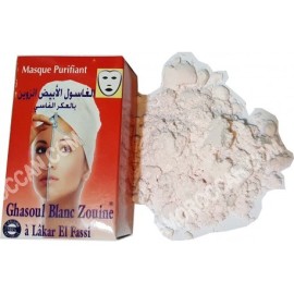 Zouine mask with white mud and Aker Fassi