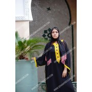 REF 26 - Moroccan Kaftan Embroidered with Colors