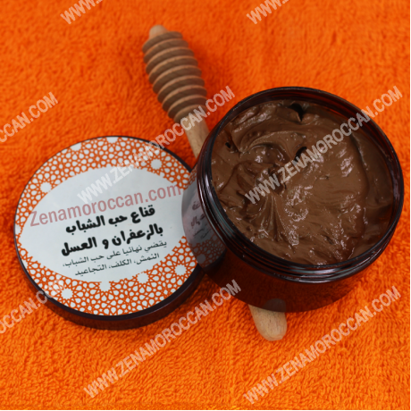 Acne Mask with saffron and Honey