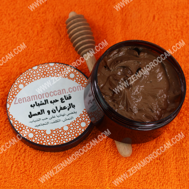 Acne Mask with saffron and Honey