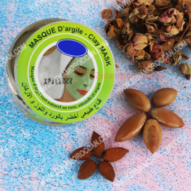 Mask with rose almonds and Argan