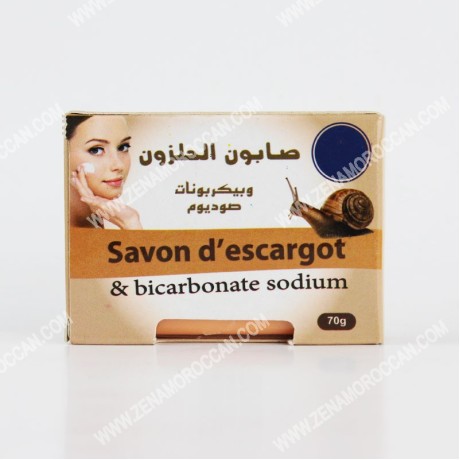 Snail soap and sodium bicarbonate