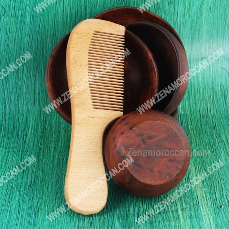 Comb wood hair - M1