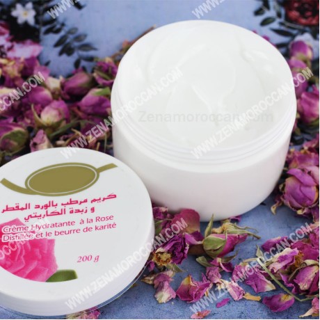 Lotion Cream with rose and Shea Butter