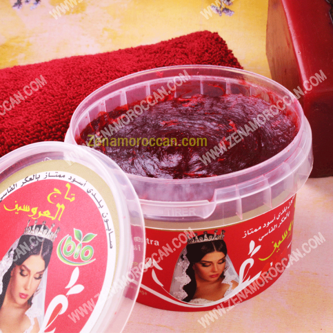 Black soap for peeling with Aker Fasi