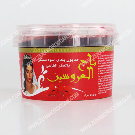 Black soap for peeling with Aker Fasi