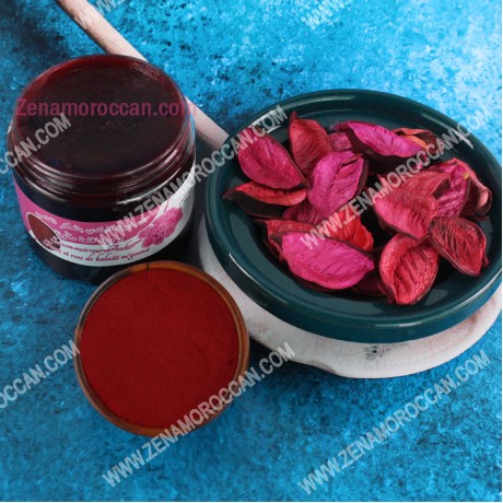 MOROCCAN SOAP WITH ROSE AND AKER FASSI