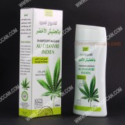 Natural shampoo with green hashish