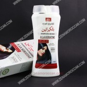 Natural shampoo with keratin