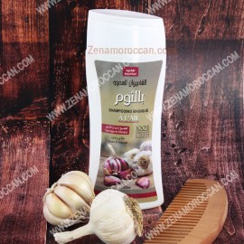 Natural shampoo garlic 