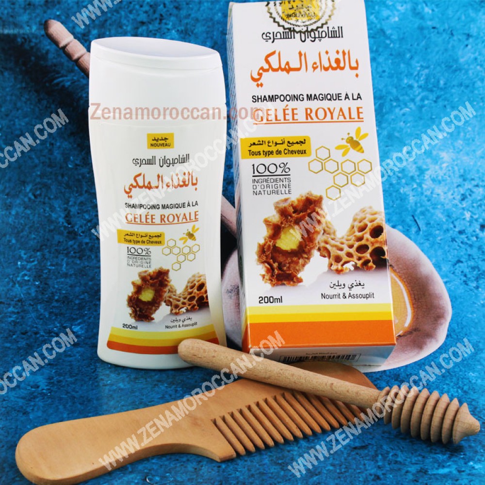 Natural Shampoo with royal jelly