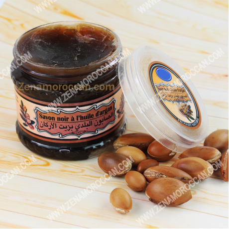 Moroccan soap with Argan