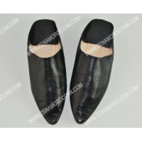 Traditional Moroccan Babouche Slippers for men