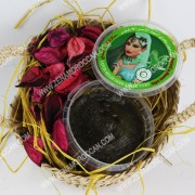 Moroccan Black soap for peeling with olive oil and rose oil