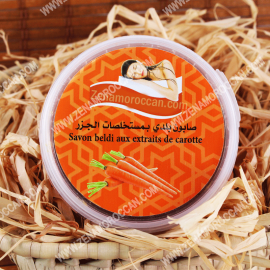 Moroccan soap with carrot 