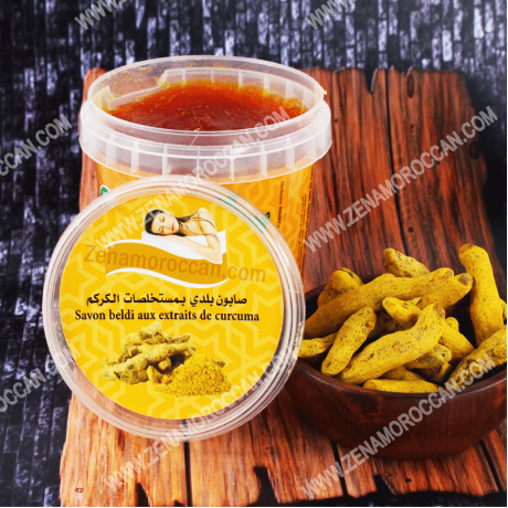 Moroccan Soap With Turmeric