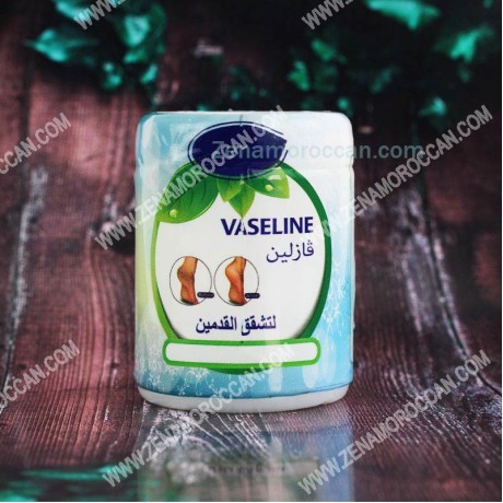 Vaseline for chapped feet