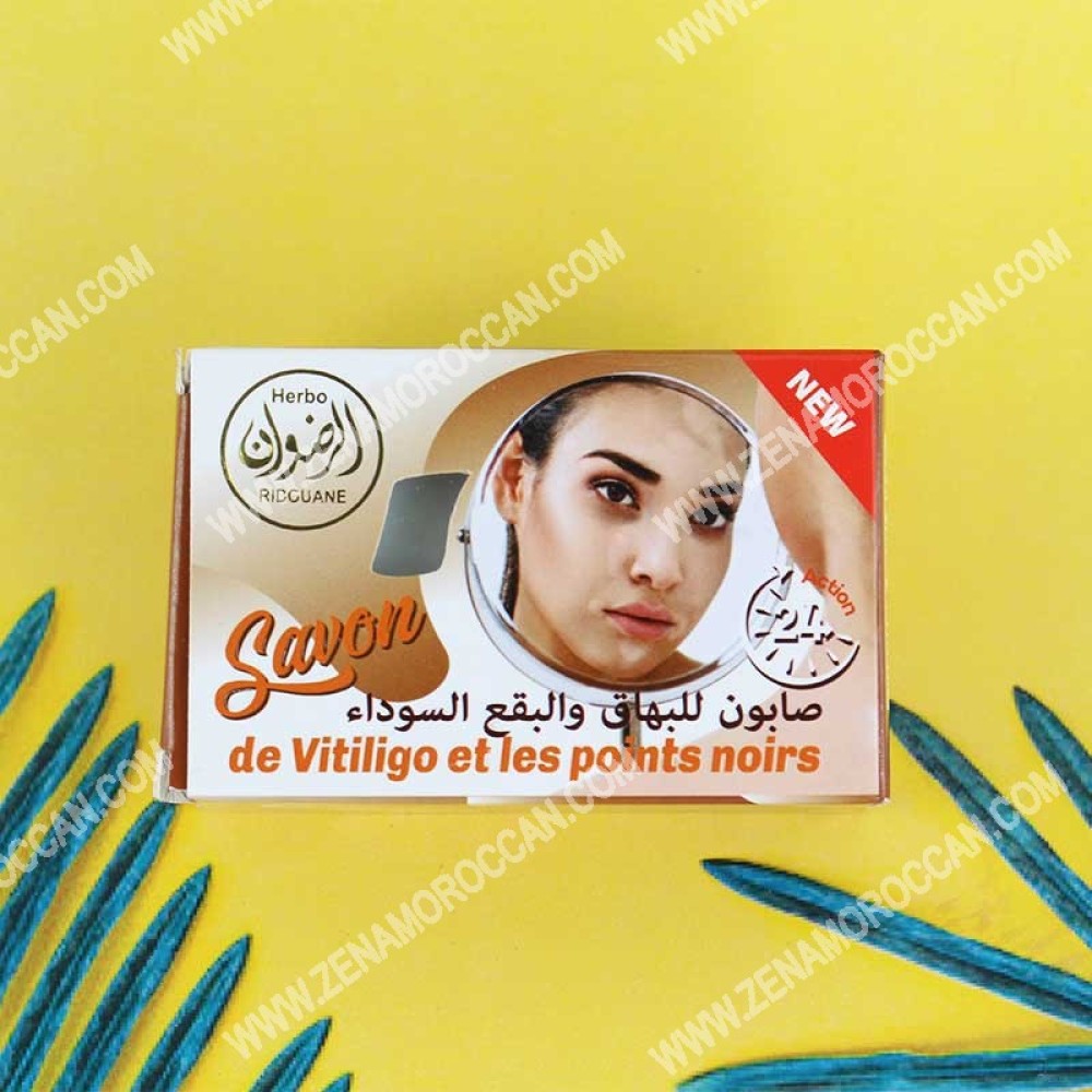 Vitiligo and black spots soap