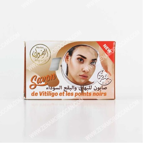 Vitiligo and black spots soap