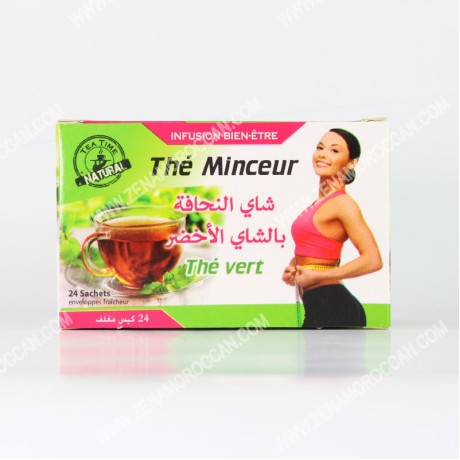 Moroccan slimming green tea