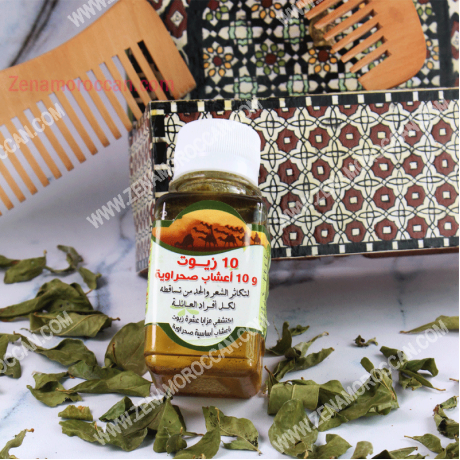 desert Oils and herbs for hair