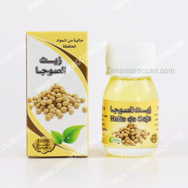 soja oil for skin and hair