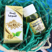 soja oil for skin and hair