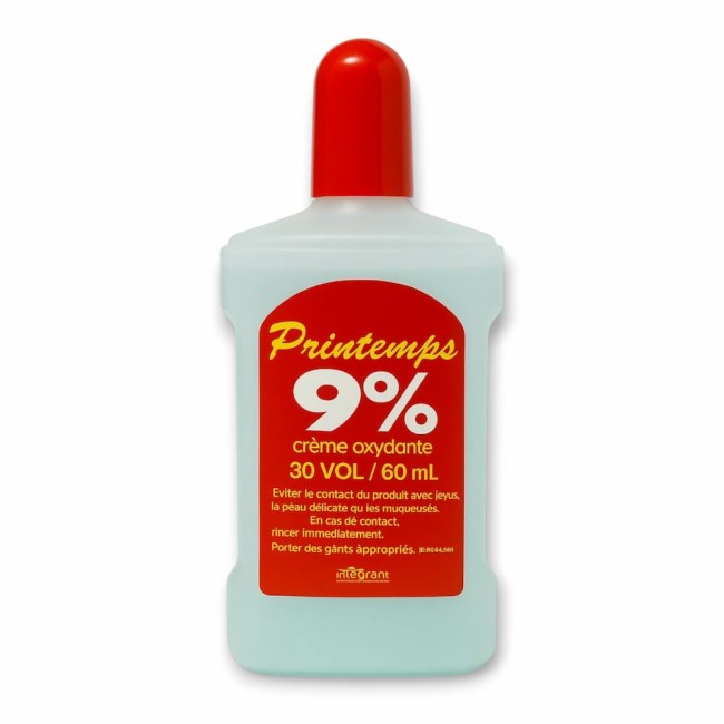 Hydrogen Peroxide 9% for Hair and Facial Bleaching