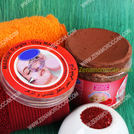 Mask with Ekear fase and flower