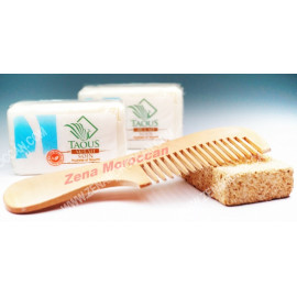 Peacock soap with milk