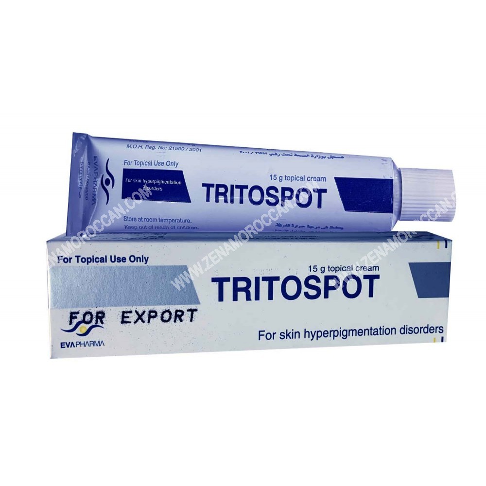 كريم تريتوسبوت Tritospot Cream لتفتيح المناطق الداكنة